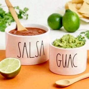 Rae Dunn Salsa & Guac Bowl Set